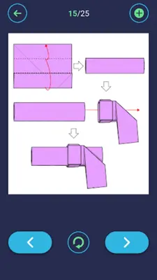 Origami Weapons Swords & Guns android App screenshot 1